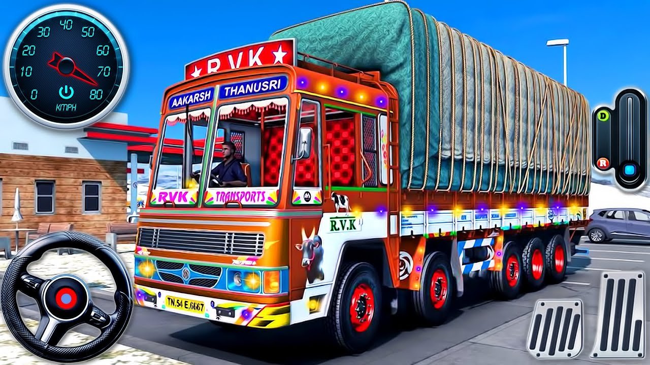 Indian Truck Driving Cargo Simulator 2024